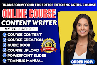 create ebook online course content teachable course creation workbook design