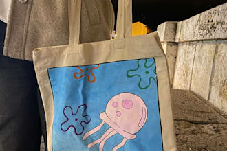 create custom illustrations for your  tote bags and merch