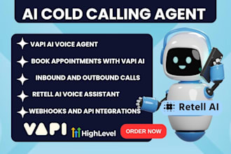 setup vapi ai cold calling agent, sales rep agent, ai chatbot, n8n ai, retell