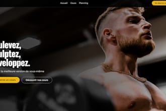créer un site vitrine moderne et responsive pour votre activité