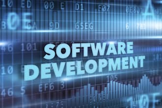 do ai software development,  full stack website backend, front end developer
