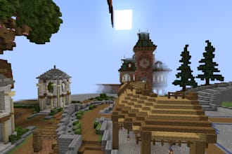 build minecraft spawns or megastructures