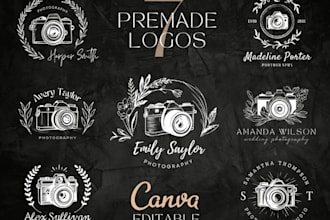 do photography logo design, photo watermark, drone signature