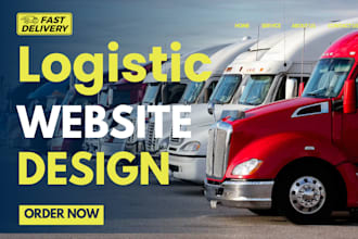 do logistics website, trucking, dispatch, freight broker, with tracking system