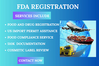 register your food facility with the fda and obtain your us import permit fast