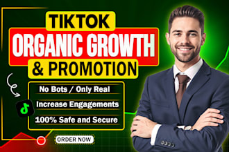 grow and promote your tiktok account organically