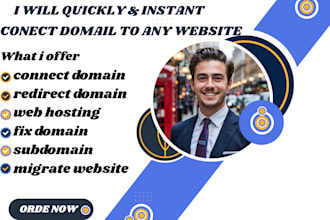fix dns,connect domain to website,transfer domain solve domain not working issue