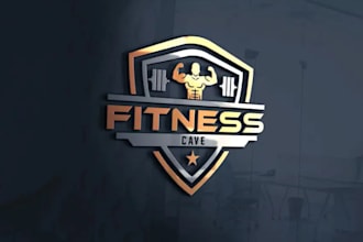 design trendy fitness , gym, health and sports logo design