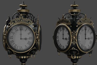 make 3d model props for you