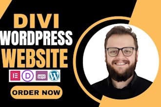 design or fix your wordpress divi website using the divi builder and theme