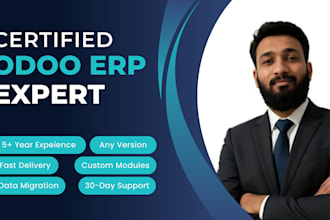 setup and implement odoo for you