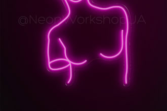 turn your logo or text into a neon sign mockup