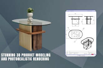 deliver stunning 3d product modeling and photorealistic rendering