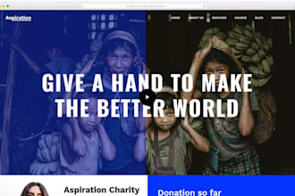 nonprofit, charity, ngo, 501c3, donation, non profit website on wordpress, wix