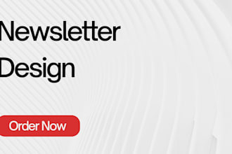 design a professional digital newsletter