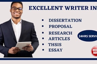 write scientific abstracts, research propsals and articles