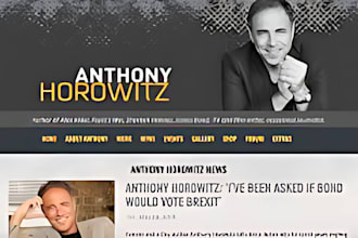 design wix author website church website ministry christian ngo ebook  website