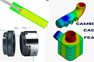 conduct expert fea, cfd and thermal simulation with ansys, comsol, or abaqus