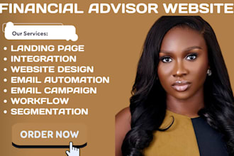 design financial advisor website, finance, tax advisor, tax website advisory