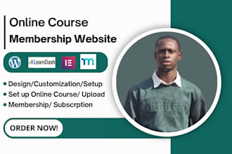 memberpress online course, membership website, subscription website, lms website