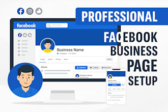 setup a professional facebook business page for your brand