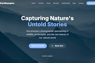 build a complete, responsive, and interactive website