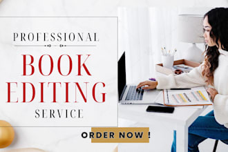 do manuscript editing and ebook formatting for amazon KDP book publishing
