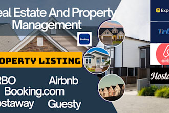 setup, optimize airbnb property listing, vrbo, expedia, ownerrez, hostaway