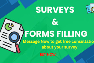 fill online surveys and forms