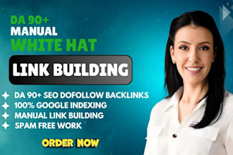 build manual high authority contextual SEO backlinks for quality link building