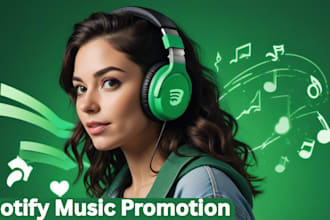 do professional spotify music promotion through ads