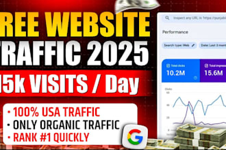 organic website traffic to increase sales UK,USA