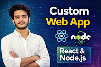 build a full stack mern web app with react and node js