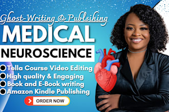 be medical ghostwriter on neuroscience, ophthalmology, diet, health and fitness