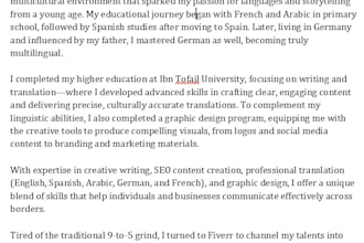 write, design, and translate in de, fr, en, ar, and es