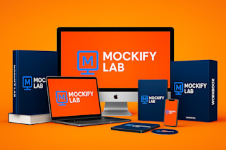 make realistic macbook iphone laptop mockups for any product
