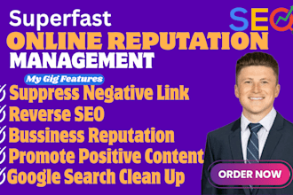 help to improve your online reputation management with reverse SEO