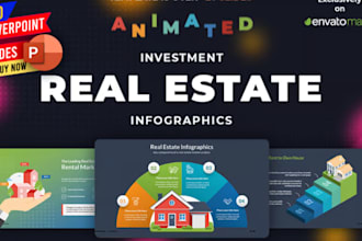 design real estate listing presentations with clean professional pitch layout