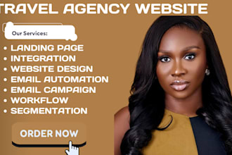 design wordpress travel website, travel agency website, travel agent website,