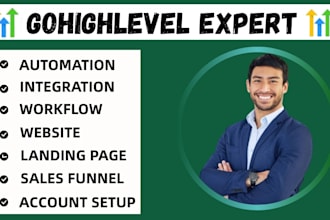 gohighlevel sales funnel ghl landing page gohighlevel expert automation