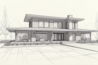 draw 2d floor plan, architectural stamp, blueprint site plan, and permit drawing