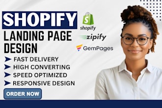 do wordpress wix webflow shopify clickfunnel sales funnels landing page design