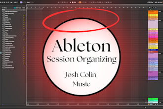 organize and clean your ableton session for mixing