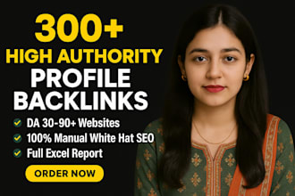 create high quality profile backlinks for website ranking