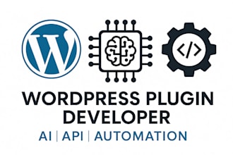 build custom wordpress plugins with ai, automation, or API integration