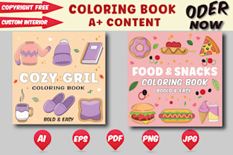 craft bold and easy coloring book for kids and adults