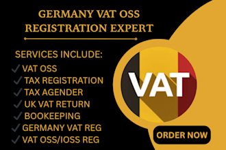 do vat and company registration for germany, UK lativia, france, cyprus, poland