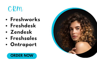 setup freshdesk, zendesk, freskworks, freshsales, freshchat, ontraport crm