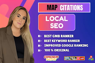 submit 350 local citations to boost your google maps ranking