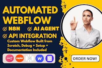 create n8n automation, ai agent, API integration, zapier, make com workflows